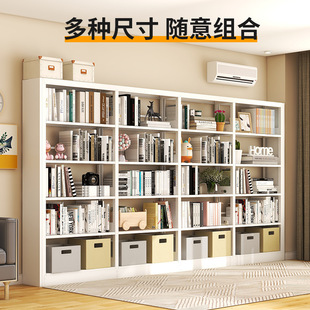 Steel Library Bookshelf Storage Rack Study Room Reading Room Single and Double-Sided Bookcase File Rack Home Wall Bookcase