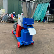 花生壳玉米秸秆饲料颗粒机 300型柴油机颗粒饲料机 养殖场饲料机