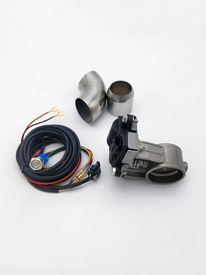 Motorcycle Exhaust Pipe Valve Exhaust pipe - motorcycle-manual-switch-electric-valve-set-51-valve-body
