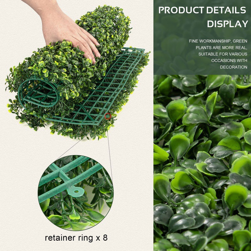 Amazon transfronterizo milán césped pared de plantas pared de fondo decoración de césped falso fábrica de césped al por mayor