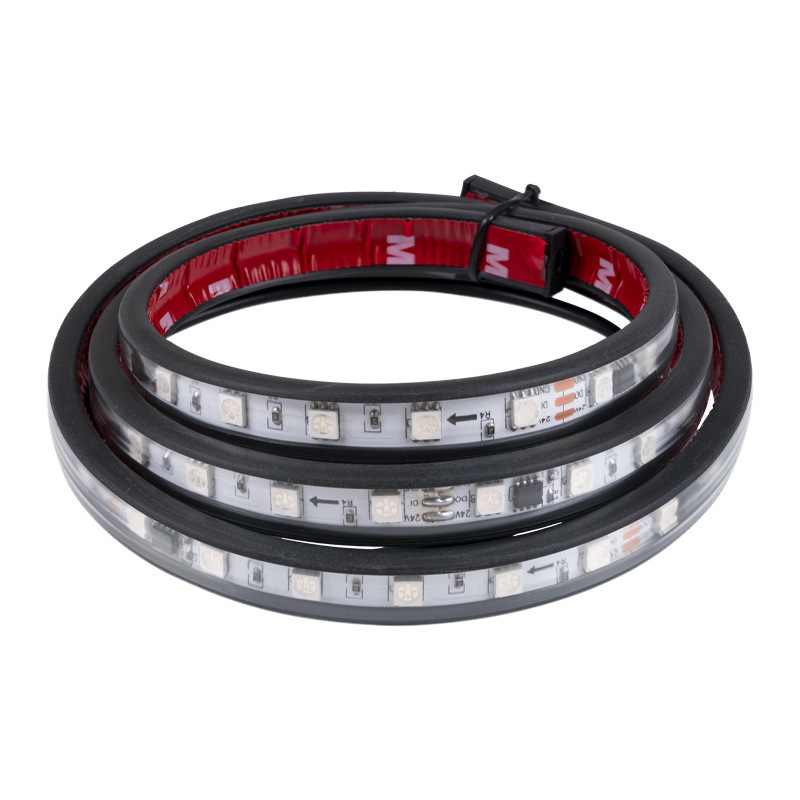 24V fantasía de color camión de carreras colorido explosión flash flujo guía luz Ranger 12V luz de color en la red de luces decorativas image 5