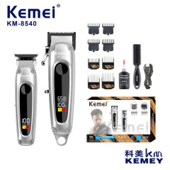 新商品の理髪器セットの電気剃り頭科美KM-8540の大出力オイルヘッドの電気推し切りサロン専用