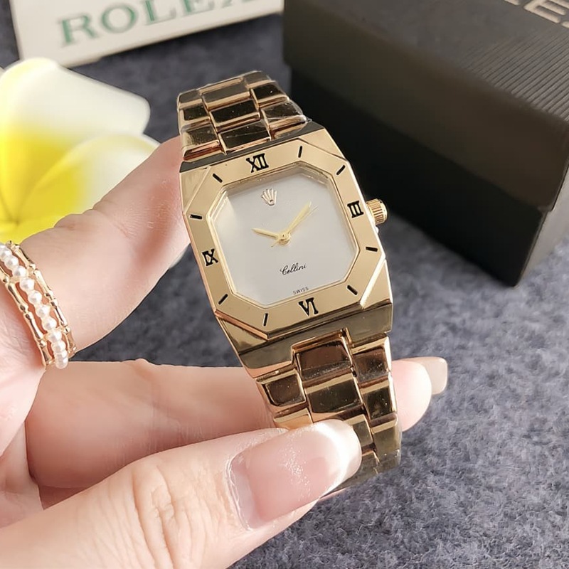 Medieval Small Square Watch for Women, Retro Old Money Style Chronograph Quartz Movement, Life Waterproof Watch, Simple Couple Watch