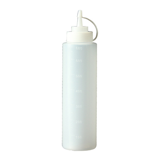 Plastic squeeze bottle commercial squeeze bottle ketchup jam salad dressing bottle kitchen oil pot soy sauce bottle seasoning English