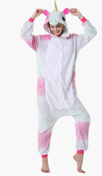 Fábrica mixta al por mayor de franela animal de una sola pieza pijamas de dibujos animados hombres y mujeres pareja adulta desgaste en el hogar Totoro versión del inodoro