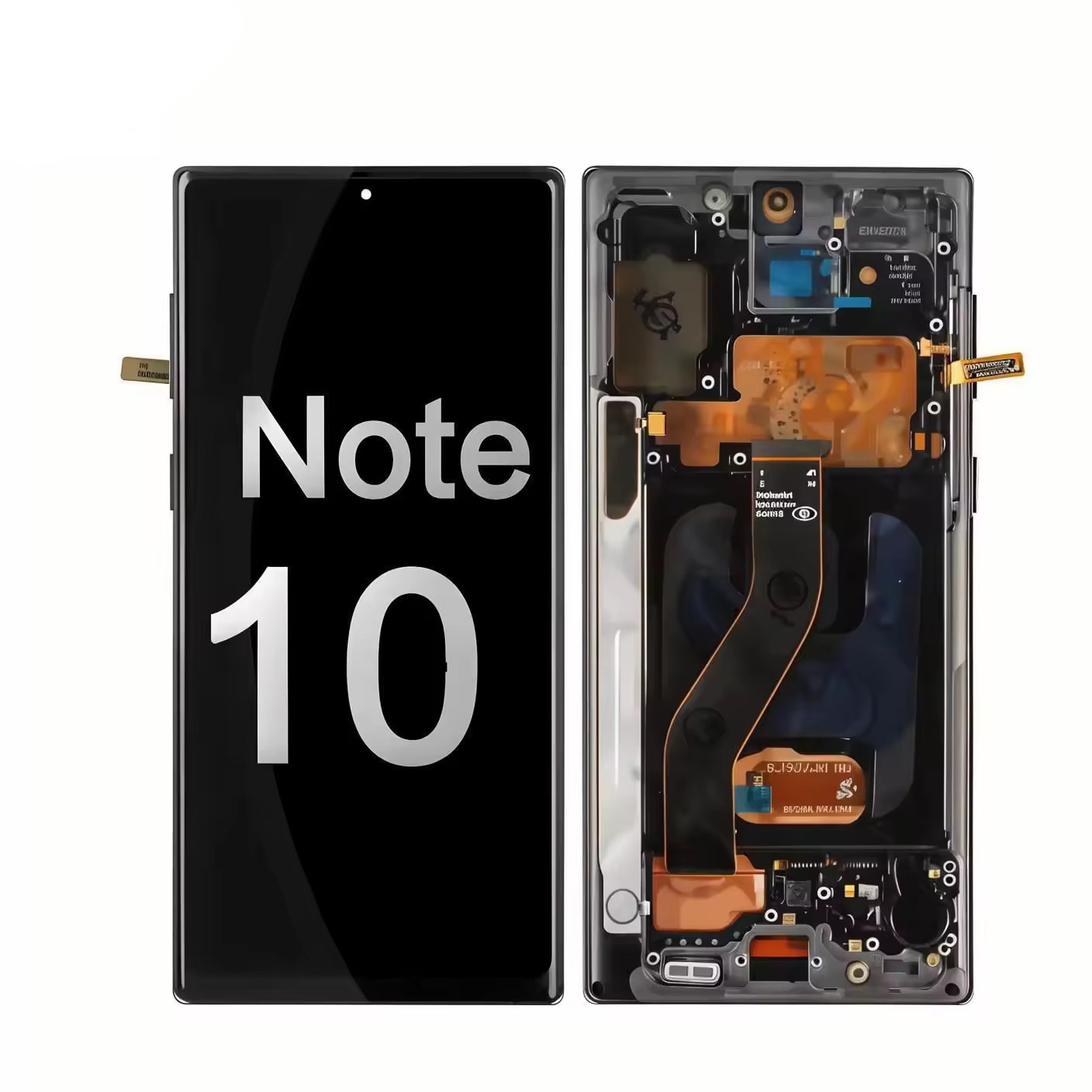 适用三星NOTE10屏幕总成带框Sumsung SM-N971 SM-N970液晶显示屏