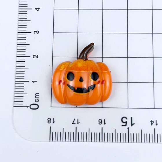 New Halloween Resin Accessories Pumpkin Ghost Bat Elements diy Refrigerator Hair Accessories Patch Funny Decorations
