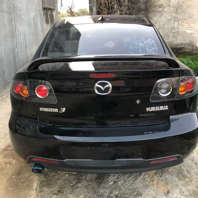 Suitable for 2006-2013 Mazda 3 Rear Wing Classic Mazda 3 Modified Special Painted Fixed Wing