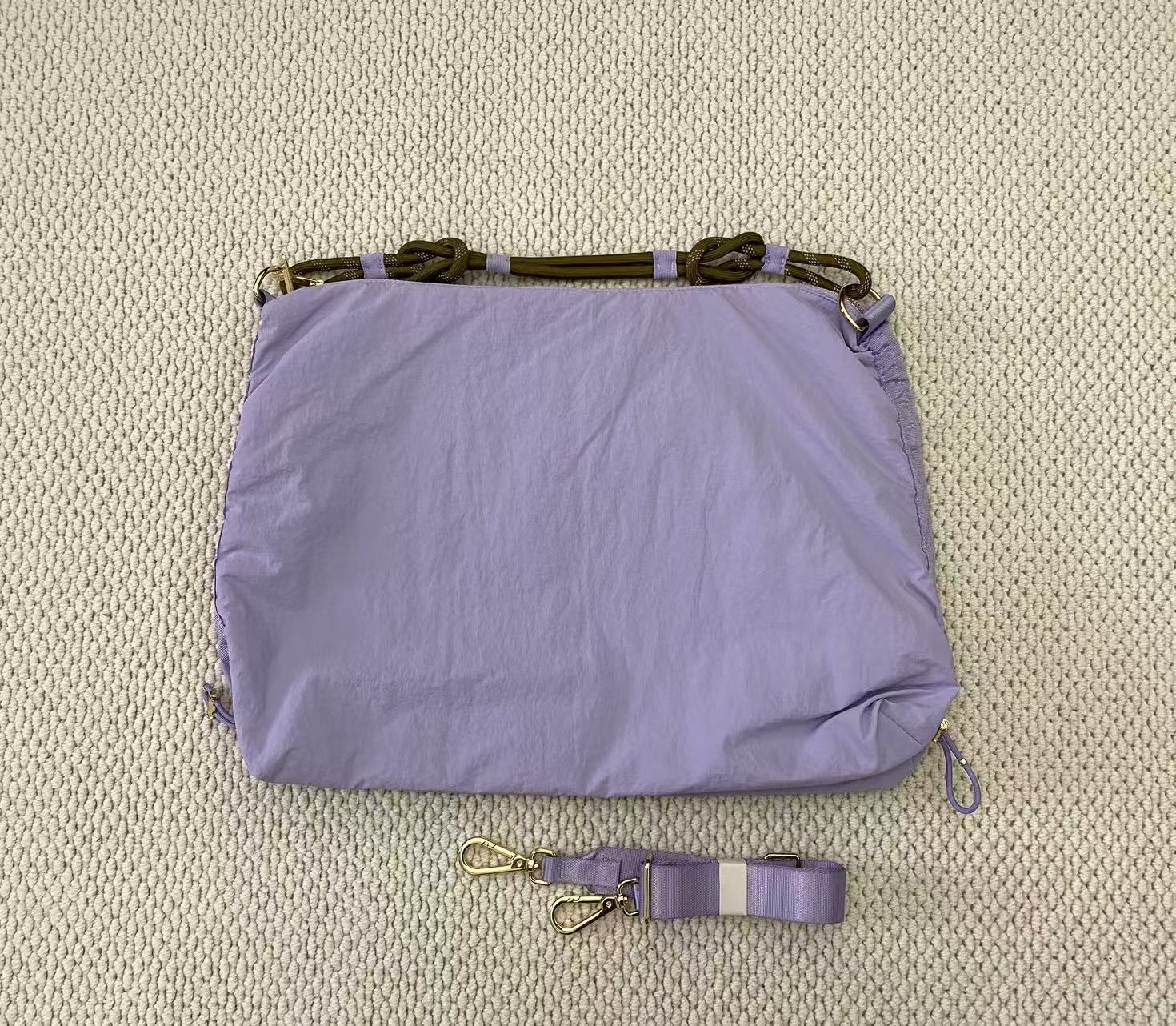 LU Convertible 1.5L 6.5L 16L Large Capacity Hobo Bag Pleated Cloud Crossbody Underarm Bag