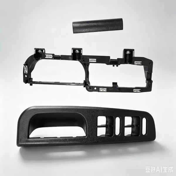 3B1868717E 1J1867179A Front Left Car Door Inner Pull Handle Door Handle Switch Bracket for Passat Bora