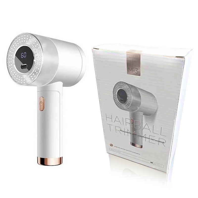 영어 버전 - 흰색 [3단 디지털 디스플레이 모델] + 예비 칼날 5개