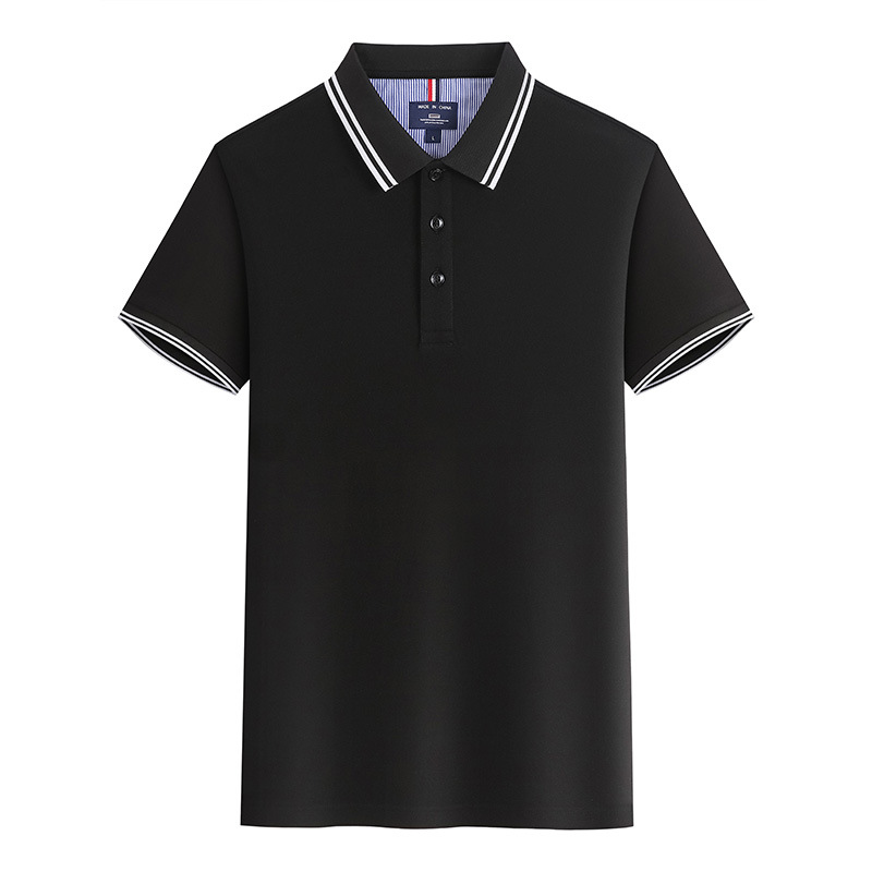 Caballo algodón suave brillante transpirable solapa manga corta Equipo Cultura publicidad camisa Camiseta polo ropa de trabajo personalizada