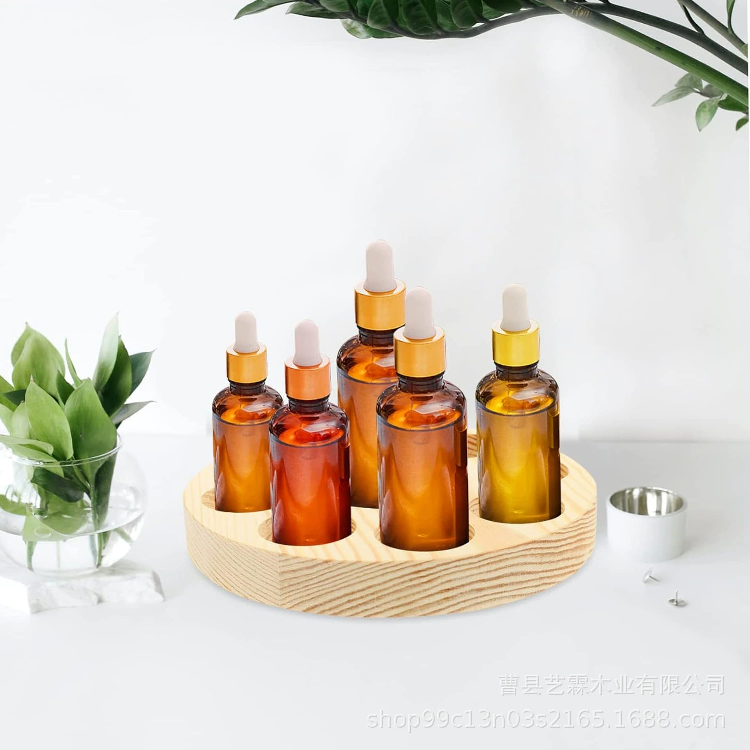 Деревянная подставка для эфирных масел doTERRA, 9-ячеечная настольная подставка для хранения пробников косметики и бутылочек, держатель для кокосового масла
