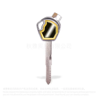 Z125 SCR100 — Motorcycle Key - left-yellow