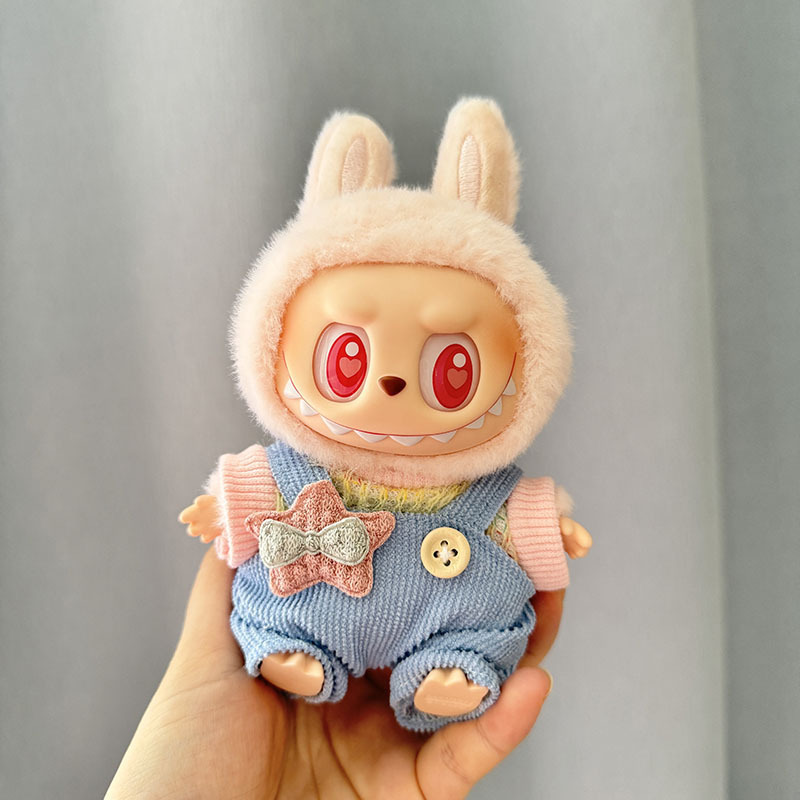服のみ】第二世代ブラインドボックス ラブブ服 エポキシ樹脂製顔飾り ラブブ シットシットパーティーシリーズ ベビー服 可愛い|undefined