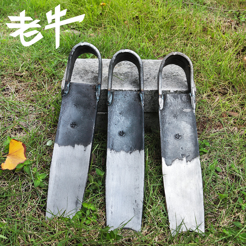 厂家产挖笋除草两用锄头 长柄种菜刨地翻土挖笋农用工具锻打锄头