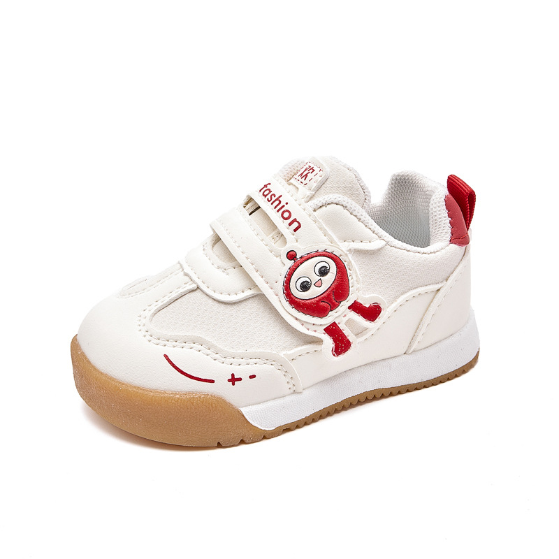 2026 primavera y otoño bebés zapatos para niños y niñas, dibujos animados para niños, zapatos para bebés suaves, zapatos antideslizantes, zapatos Agan