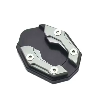 Motorcycle frame Era Cbf190Tr, and Battle Eagle - titanium-color-open-plug-enlarged-foot-support-pad