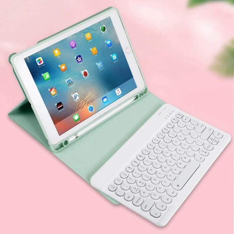 For 2020 iPadair4 keyboard protective cover 10.9 pen slot round cap keyboard cover air3 silicone pro11