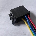 ISO针座8+4线束车载连接器 长度颜色ISO线束汽车连接线电源线带