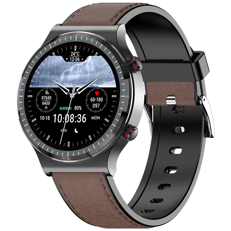 G08 Smart Watch Medical Grade ECGPPG ECG Heart Rate Blood Pressure Blood Oxygen Heart Rate Body Temperature HRV Lorenzi