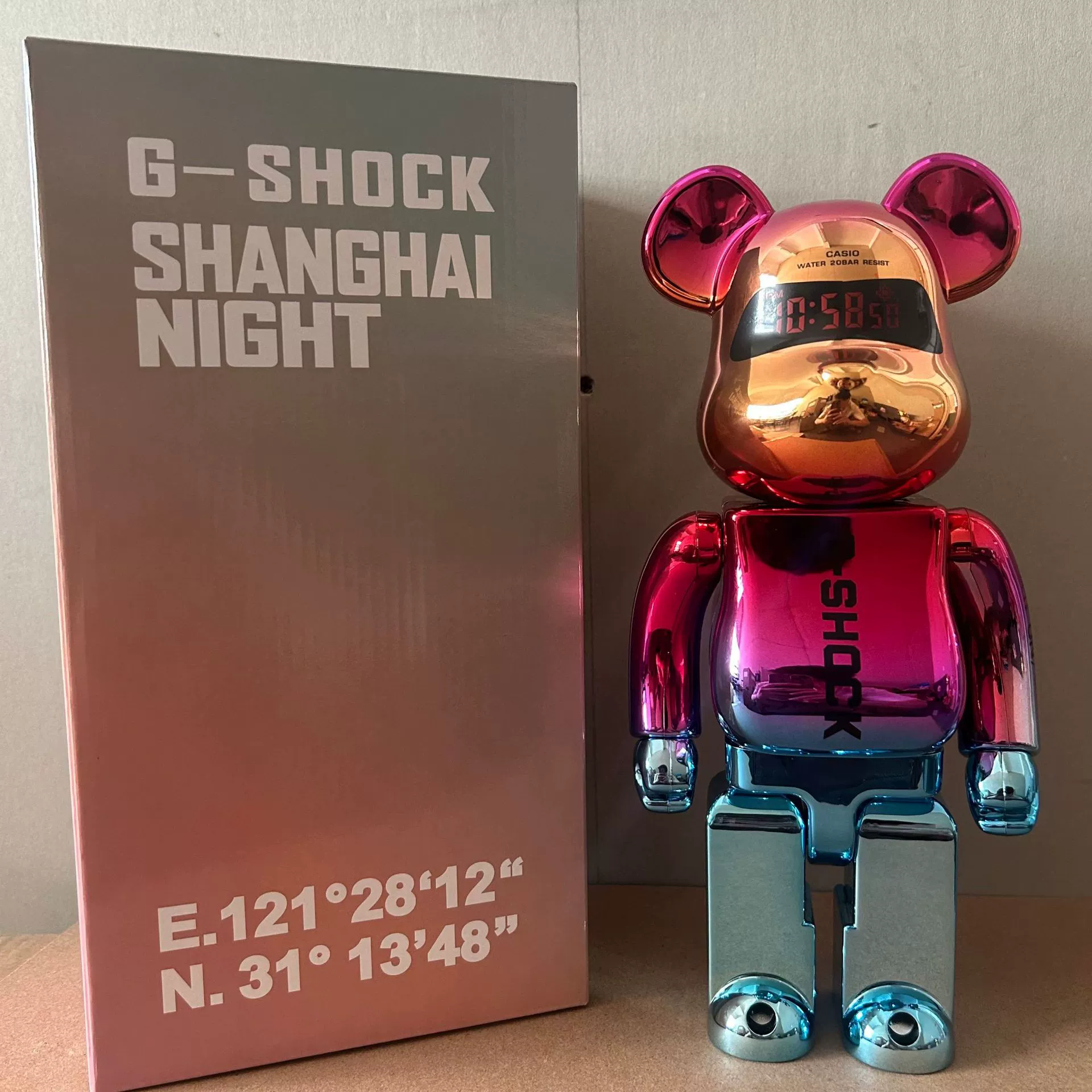 Bearbrick 400% Violent Xiong Fan Gogh — фигура «Подсолнух», кролик, звезда, луна, поверхностный трендовый дизайн