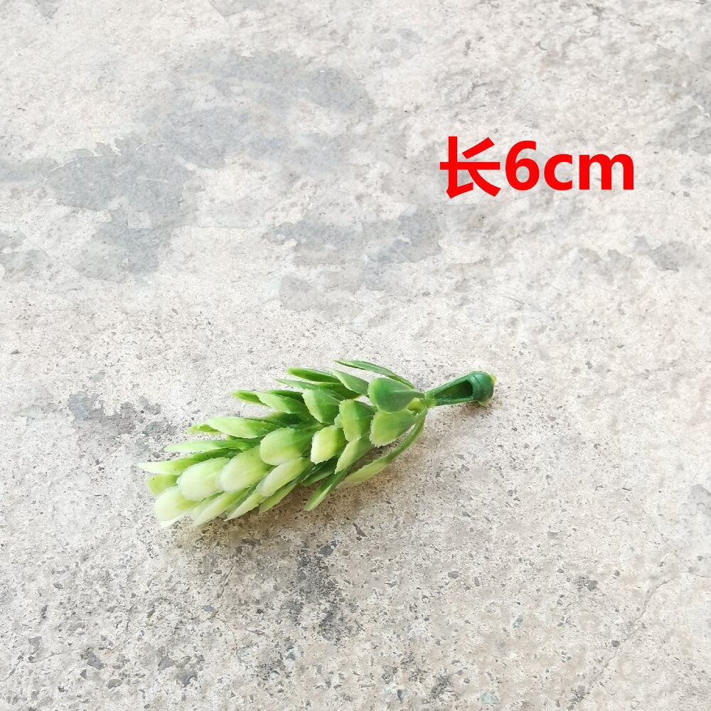 Imitación de hojas verdes hierba de agua hoja persa decoración de flores de boda pared flor de pecho accesorios de muñeca flores diy accesorios hechos a mano