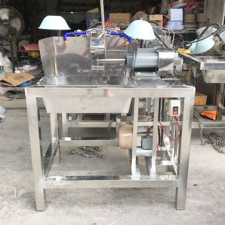 切片机单头锯机750W大功率玉石切料机原石切割机单头水切机开片机