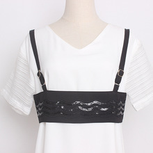 2021春夏新款马甲背心女外穿百搭叠穿复古设计感ins网红西装吊带