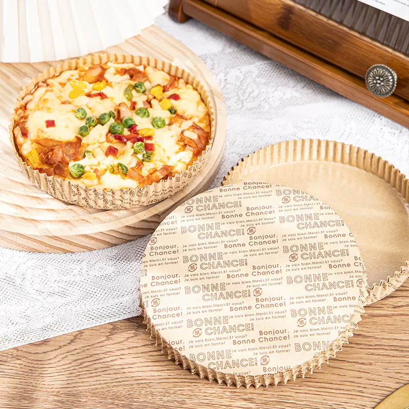 披萨纸托淋膜蛋糕防油底托pizza垫纸烘焙纸杯圆形一次性4-6寸家用