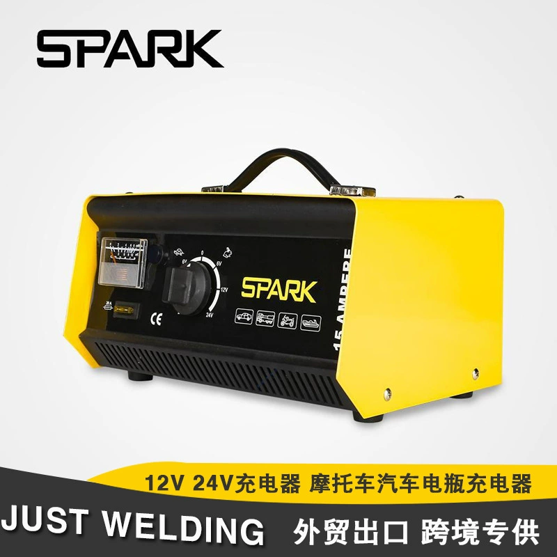 Трансграничный поиск внешней торговли Горячие продажи высокое качество питания 12 В 24 В зарядное устройство мотоцикл автомобильное зарядное устройство