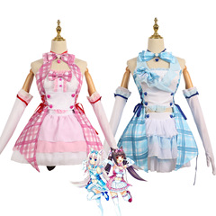 Cat Girl Paradise song outfit chocolate and vanilla cosplay maid outfit anime cosplay outfit women's clothing