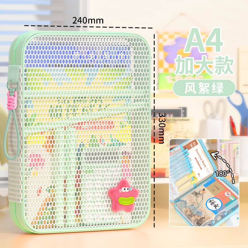 A4 más grande - verde