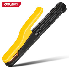 得力工具DL23500电焊钳(500A)电焊钳电焊夹便携型电焊机