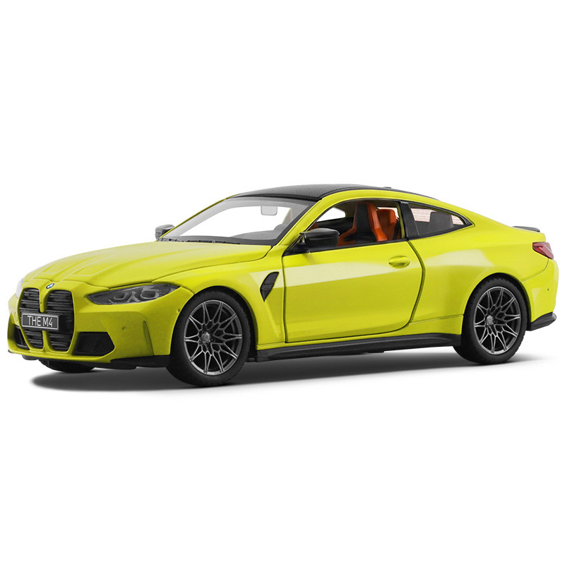 Autorización genuina 1:24 BMW M4 aleación modelo de coche moda decoración novio regalo TikTok Venta caliente