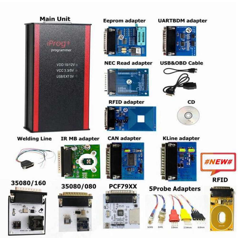 Iprog+ Key Programmer Support IMMO with...