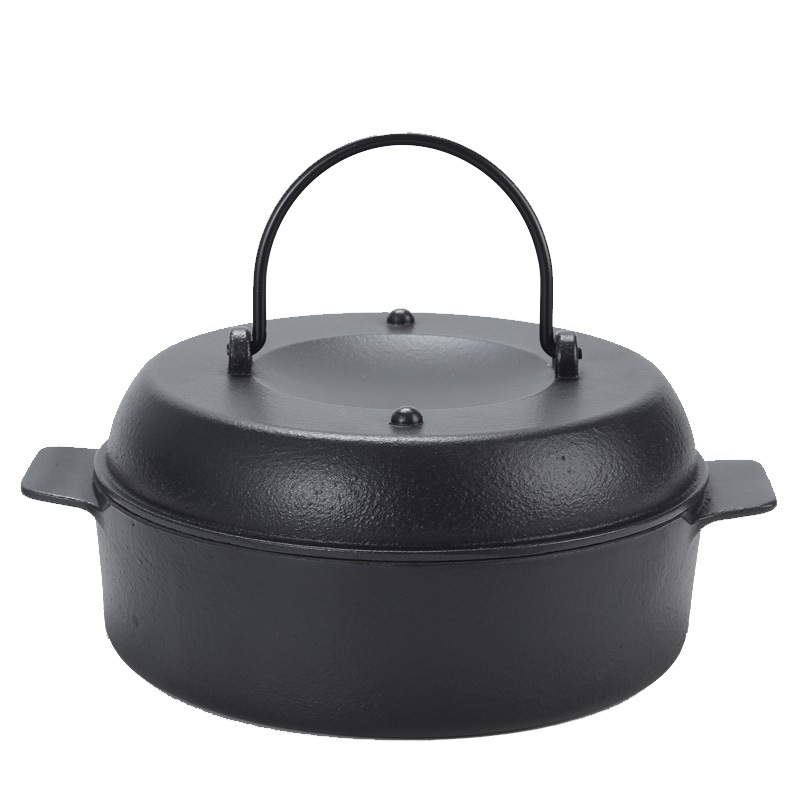 Cast Iron Enamel Sweet Potato Roasting Pan Oven for Home Use Multifunctional Sweet Potato Roasting Tool