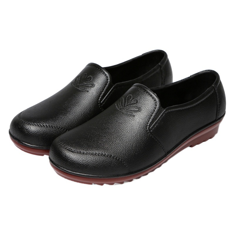 Botas de lluvia de mujer de estilo coreano antideslizantes Botas de lluvia de mujer resistentes al desgaste zapatos cortos de agua para adultos Botas de lluvia de fondo de tendón zapatos de goma de trabajo de cocina