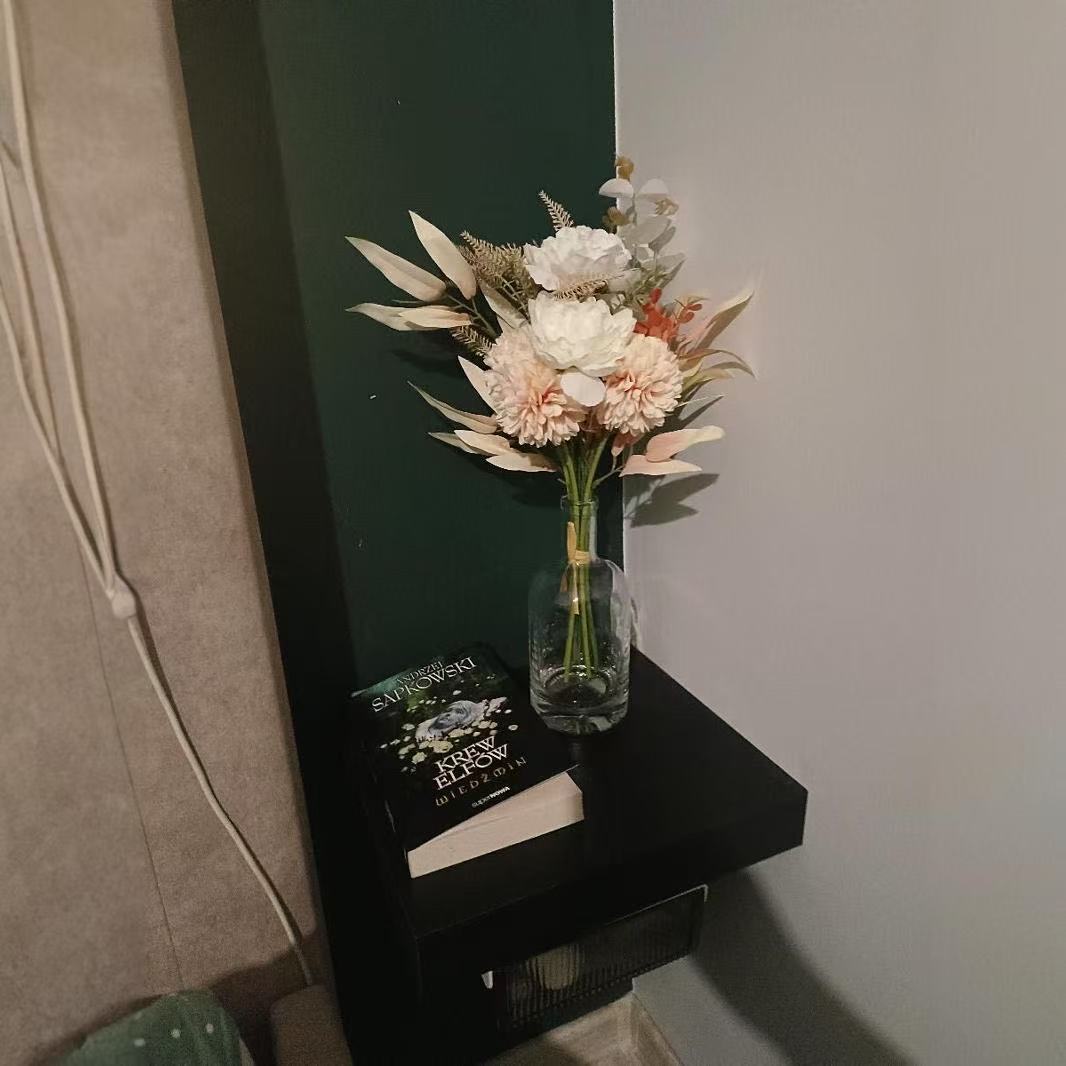 Cross-border Hot-selling Simulation Flower bouquet Nordic INS Wind Fake Flower Dandelion Flower Bridal Holding Flower Wedding Outdoor