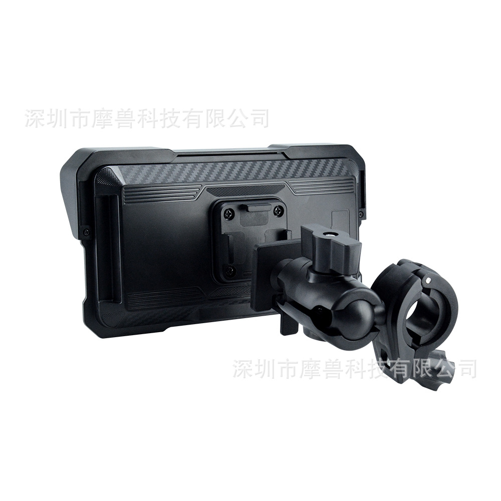 6.25inch Quick-Release Motorcycle Navigation Portable Wireless Carplay/Auto Waterproof Outdoor Riding