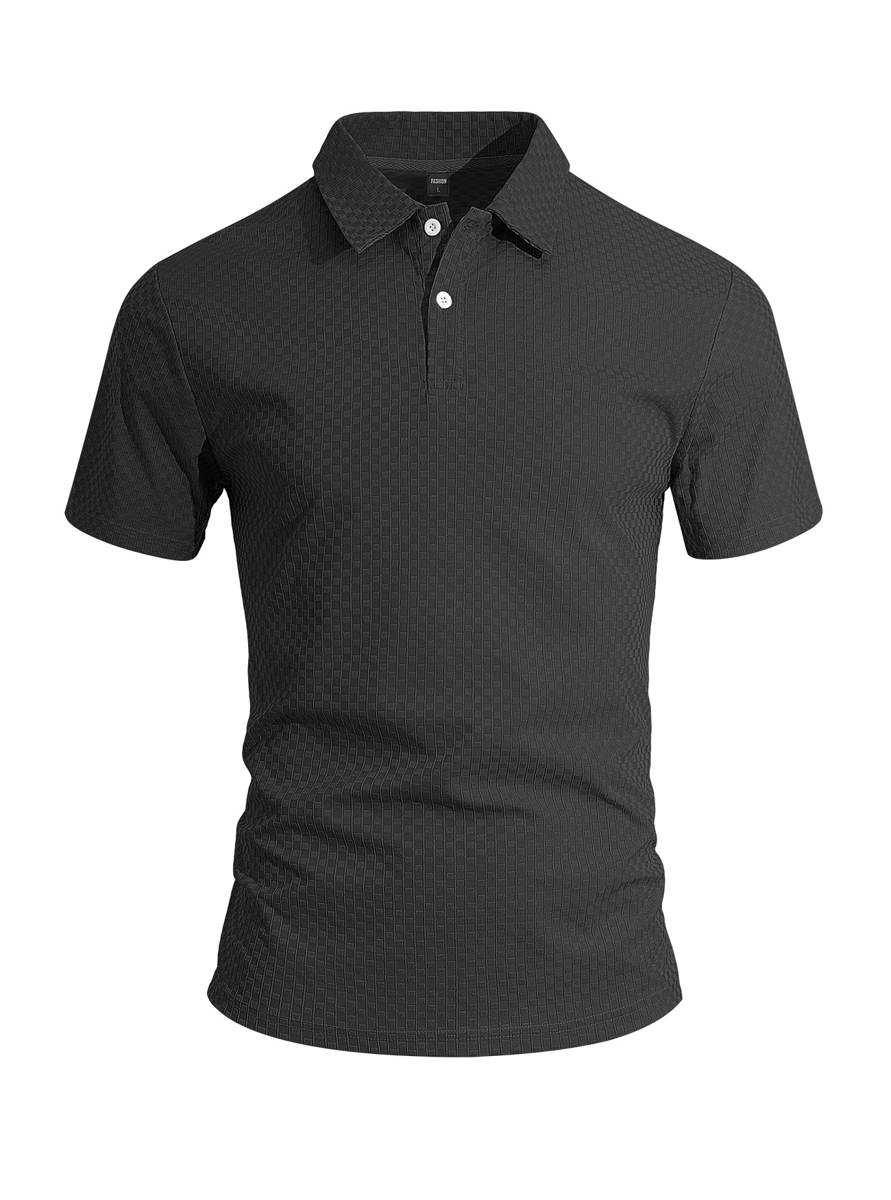 Transfronterizos Amazon verano hombre TK T-shirt de manga corta con solapa de cuadrillas de negocios casual básico versátil con solapa