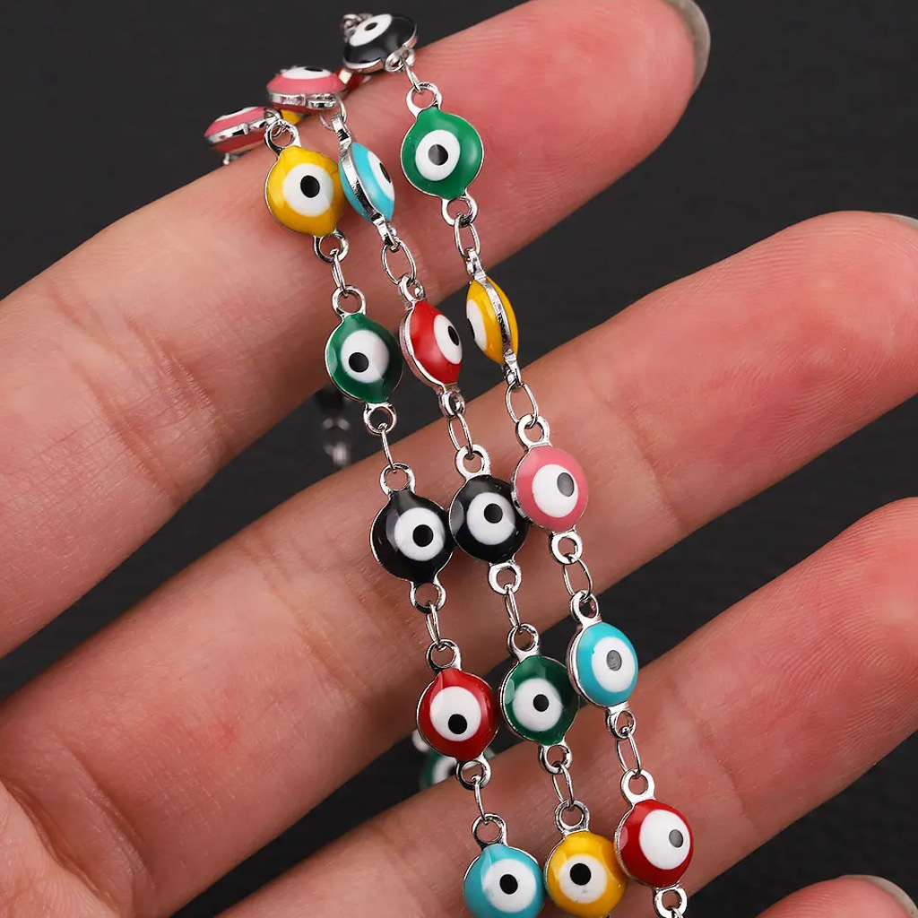 11*6mm, 1m Jewelry Making Size DIY Jewelry Accessories Classification 1 Piece Quantity 1 Piece 304 Stainless Steel 11*6mm 1m Jewelry Accessories