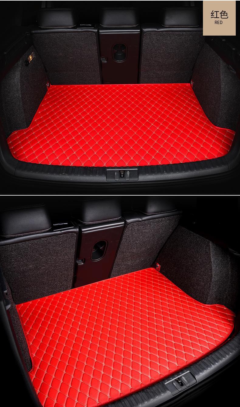 Special car environmental protection and no smell full surround car special trunk mat tailbox mat trunk mat waterproof large