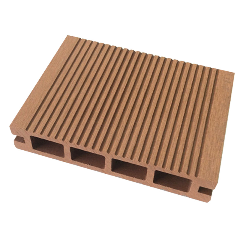 Madera plástico WPC piso generación cuadrado agujero 135*25 protección del medio ambiente plástico madera Material jardín decoración al aire libre tablero anti-corrosión madera