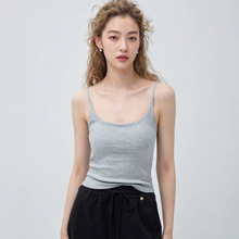 【王玉雯同】吊带背心女夏内搭带胸垫打底美背文胸一体外穿衣