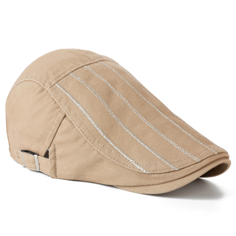 Neue Herren Frühling/Sommer Baskenmütze Baumwolle Casual Sonnenschutz Ente Zunge Maler Mode Britischen Forward Hut_voghion.com