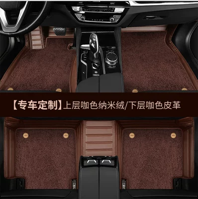 car GLA mat GLK — Modelə uyğun ayaqaltı - curry-curry-nano-velvet