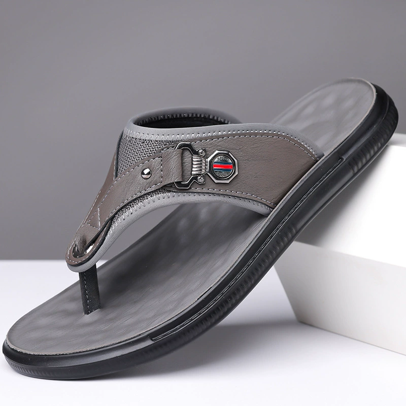 Летние дышащие мужские сандалии, модные повседневные спортивные тапочки, нескользящая верхняя одежда, пляжные сандалии для прогулок, оптовая продажа