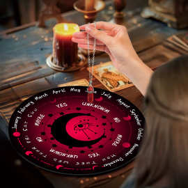 经典韦特tarot是否可能未知灵摆仪式垫直径22cm塔罗灵摆盘灵摆垫