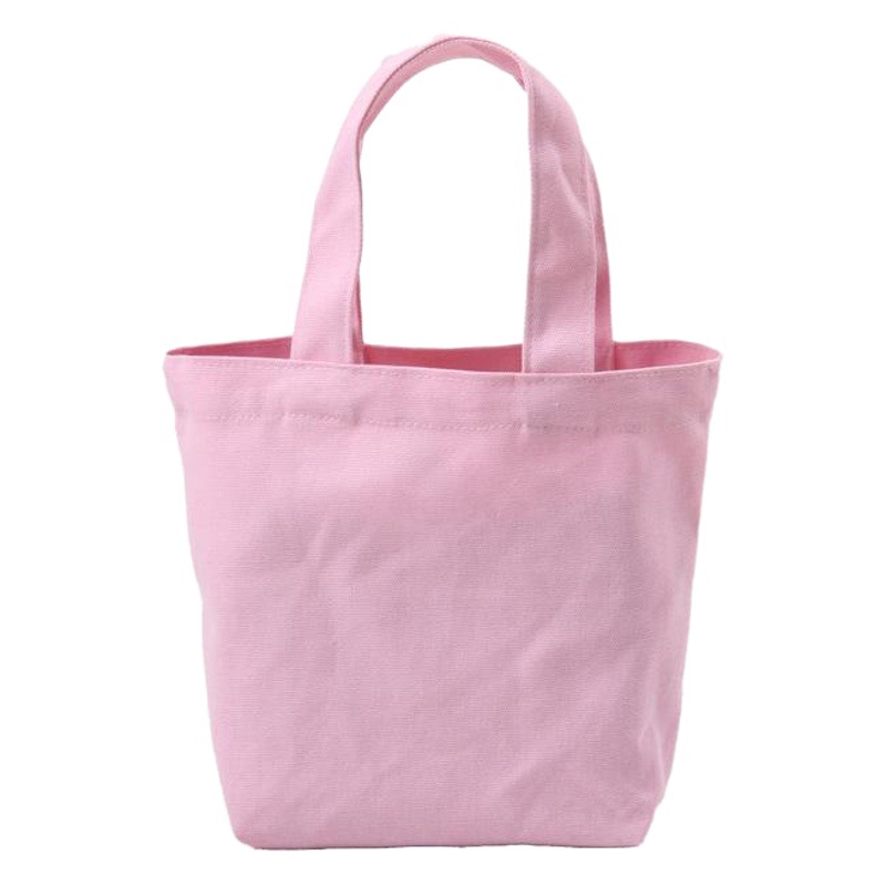 Z01 Lunch Bag Small Cloth Bag Pure Color Canvas Bag Lunch Box Bag Cosmetic Bag Clutch Bag Storage Women's Wholesale Small Bag